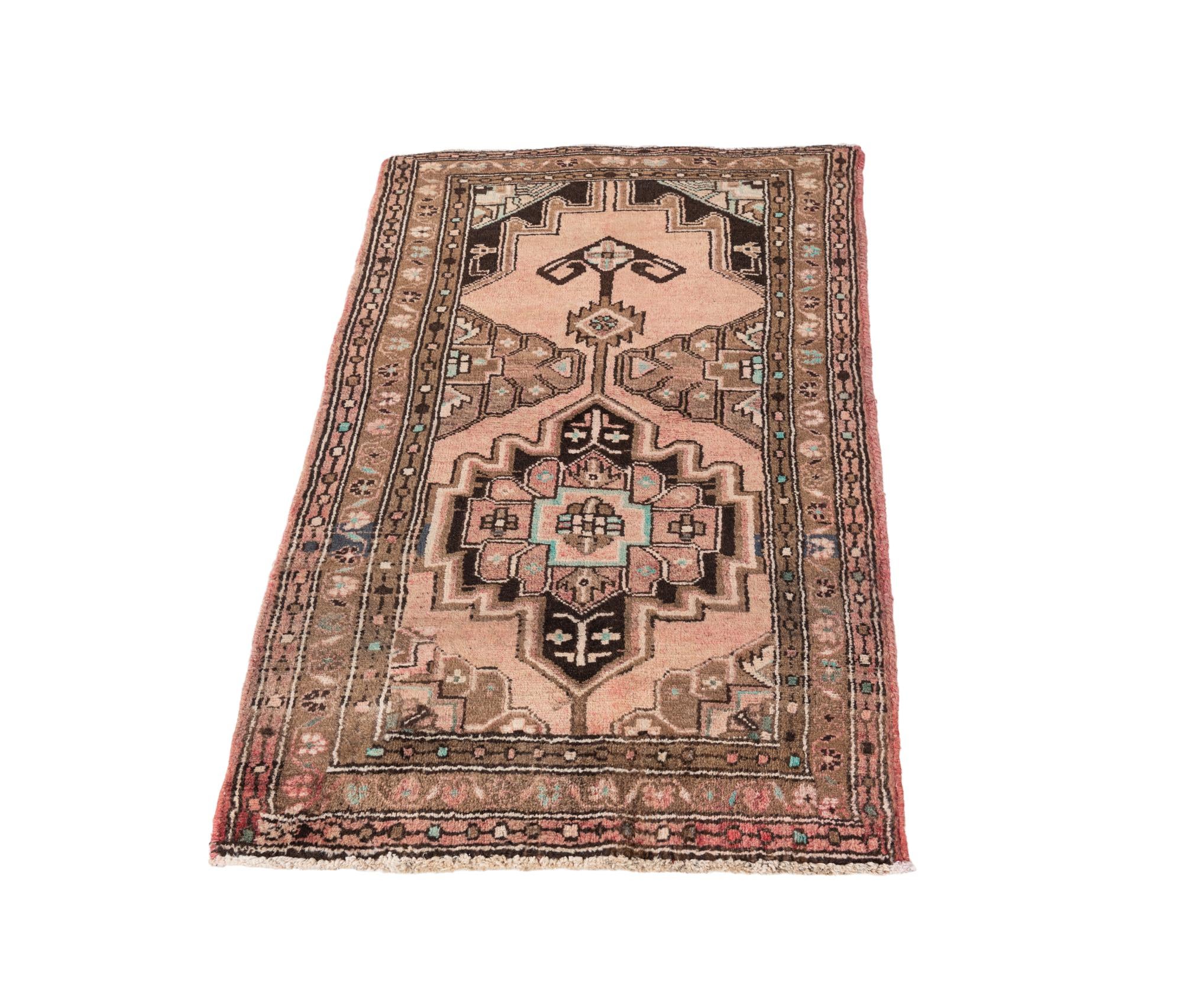 2' 8 x 4' 3 Hand Knotted Ultra Vintage Persian Wool Rug