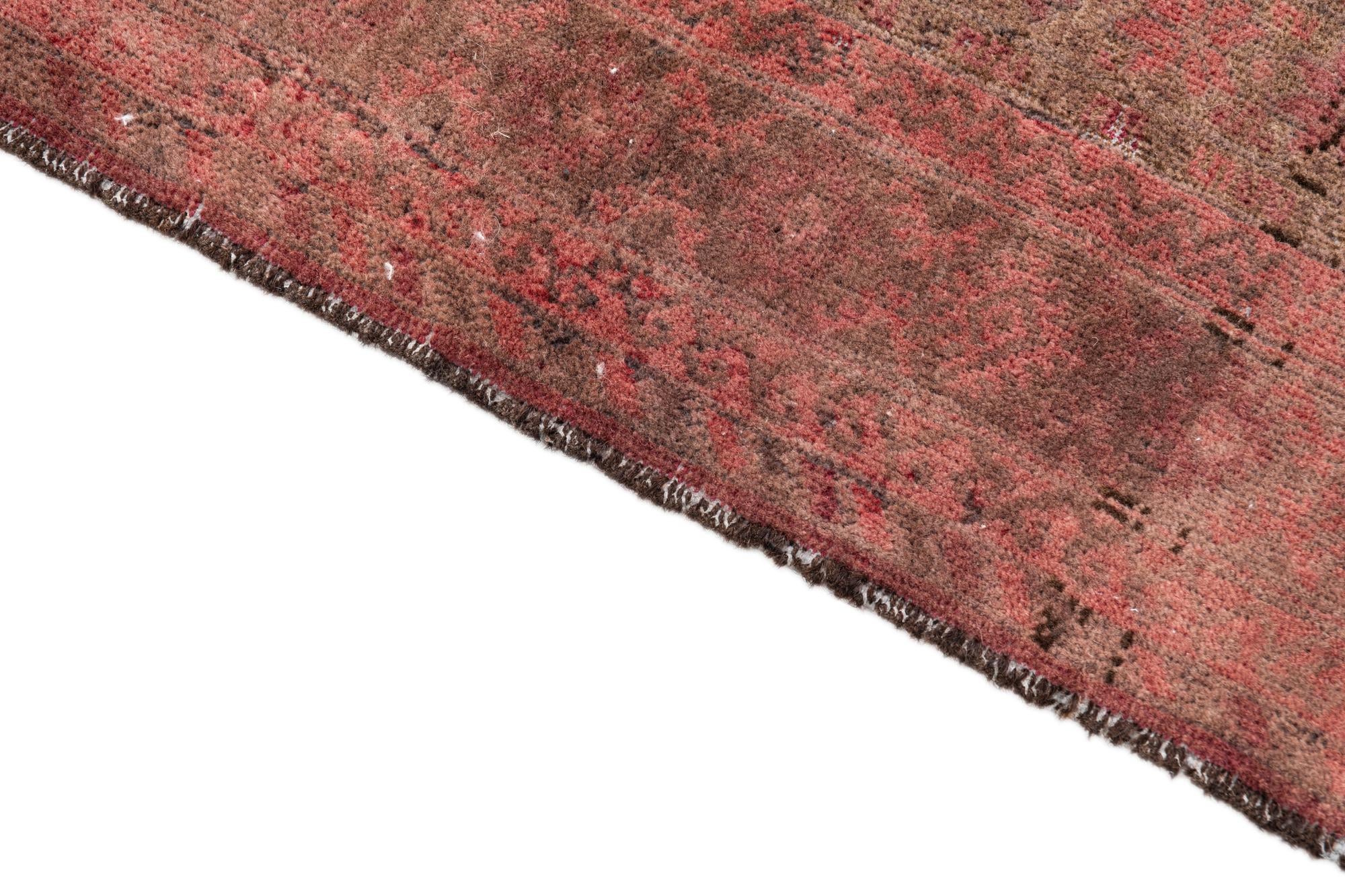 3' x 4' 5 Hand Knotted Ultra Vintage Persian Wool Rug