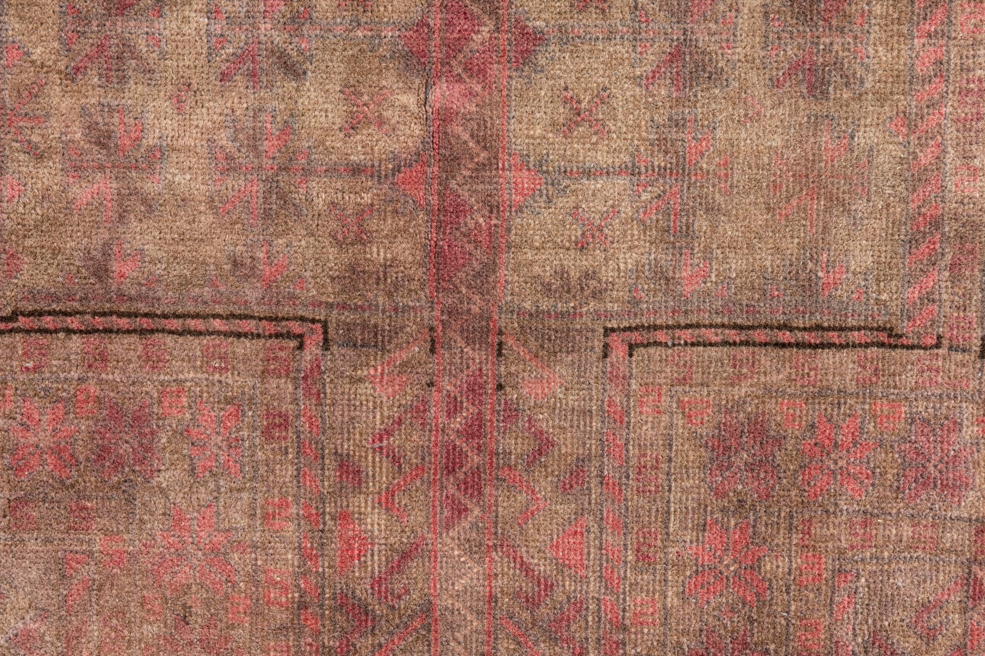 3' x 4' 5 Hand Knotted Ultra Vintage Persian Wool Rug