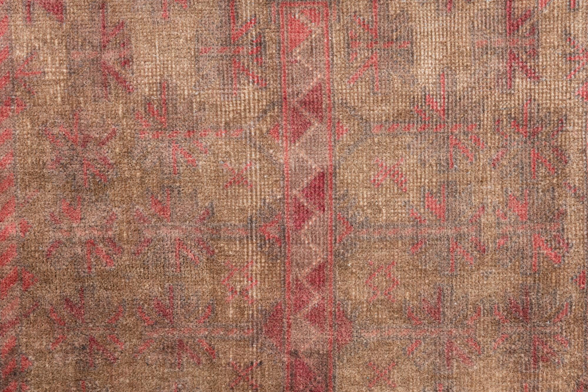 3' x 4' 5 Hand Knotted Ultra Vintage Persian Wool Rug