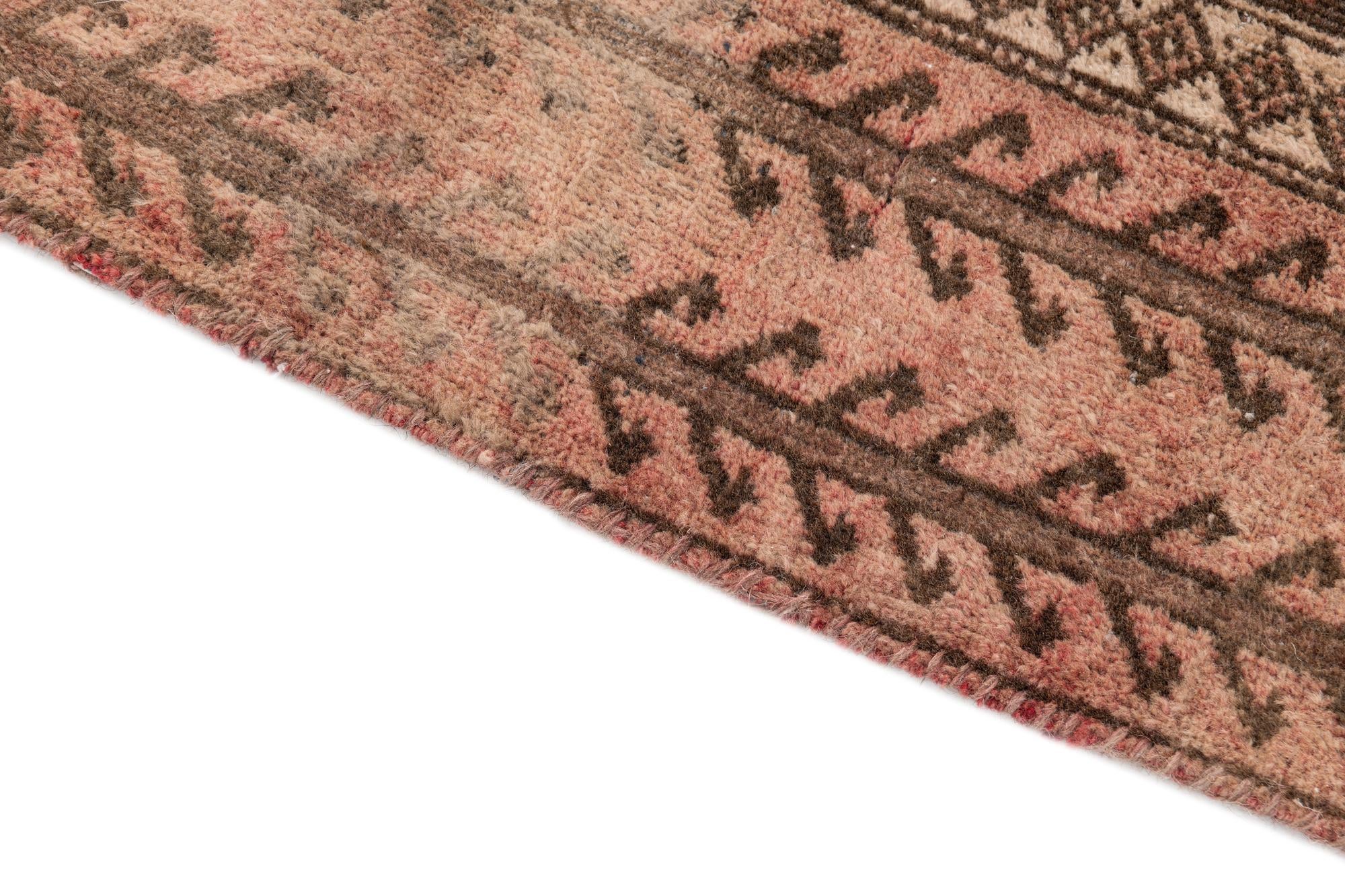 80cm x 160cm anudado a mano Ultra Vintage Alfombra Persa Lana