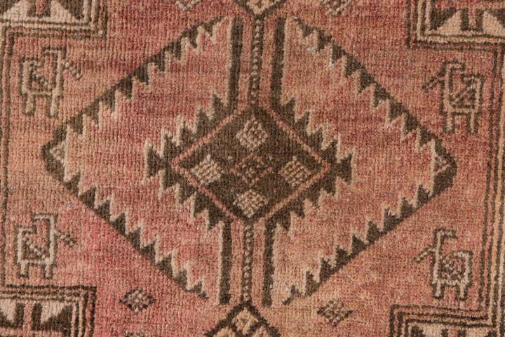 80cm x 160cm anudado a mano Ultra Vintage Alfombra Persa Lana