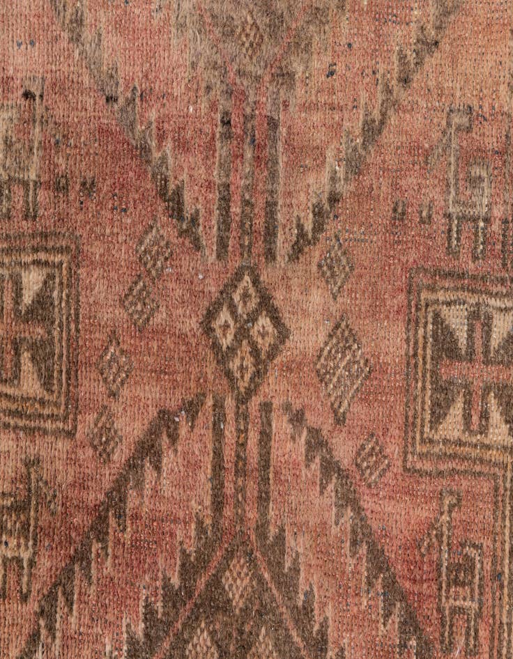 Detail image of 2' 8 x 5' 3  Hand Knotted Ultra Vintage Persian Wool Rug