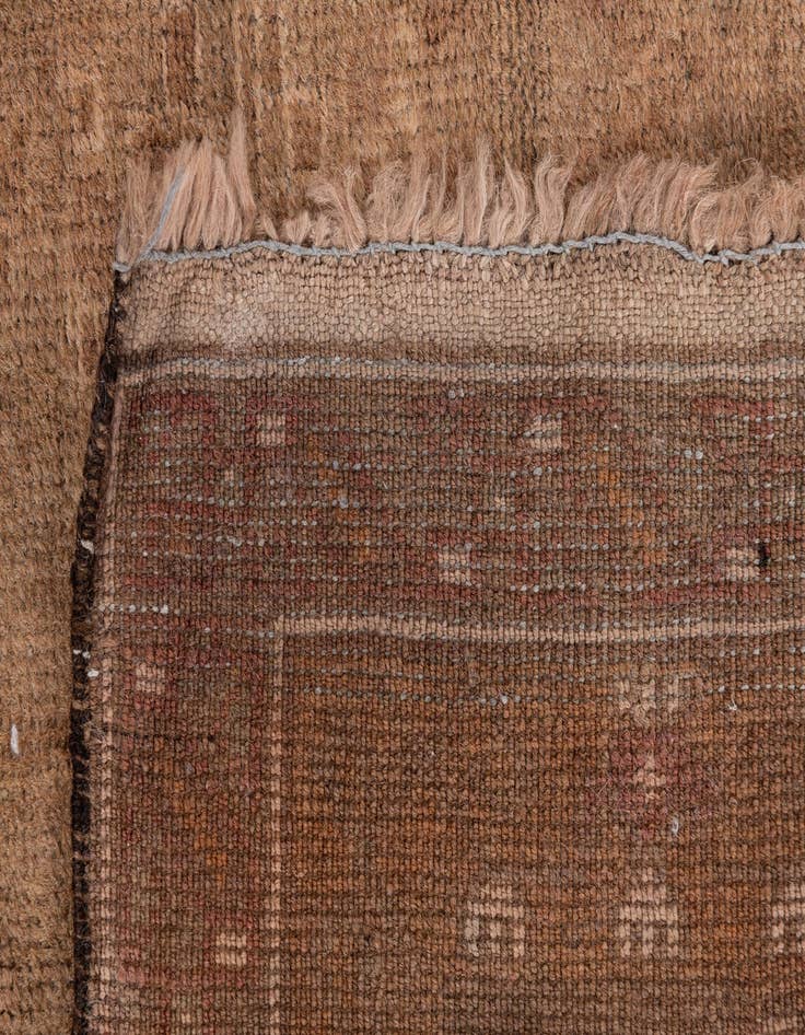 Detail image of 2' 10 x 4' 10  Hand Knotted Ultra Vintage Persian Wool Rug