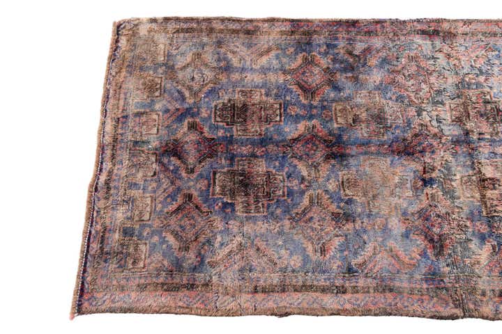 2' 6 x 5' 2 Hand Knotted Ultra Vintage Persian Wool Rug