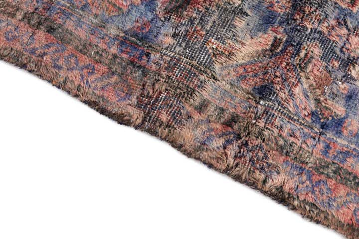 2' 6 x 5' 2 Hand Knotted Ultra Vintage Persian Wool Rug