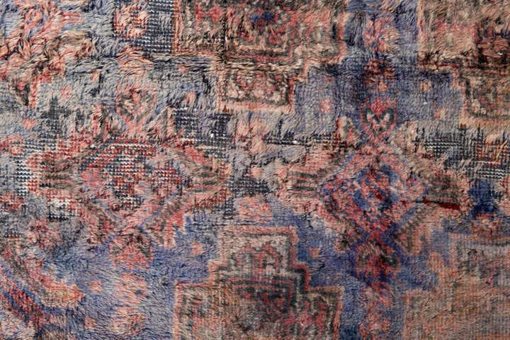 2' 6 x 5' 2 Hand Knotted Ultra Vintage Persian Wool Rug