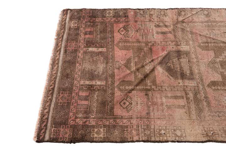 2' 10 x 4' 9 Hand Knotted Ultra Vintage Persian Wool Rug