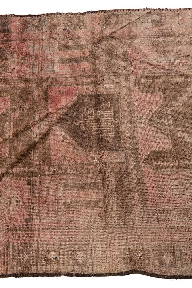 2' 10 x 4' 9 Hand Knotted Ultra Vintage Persian Wool Rug