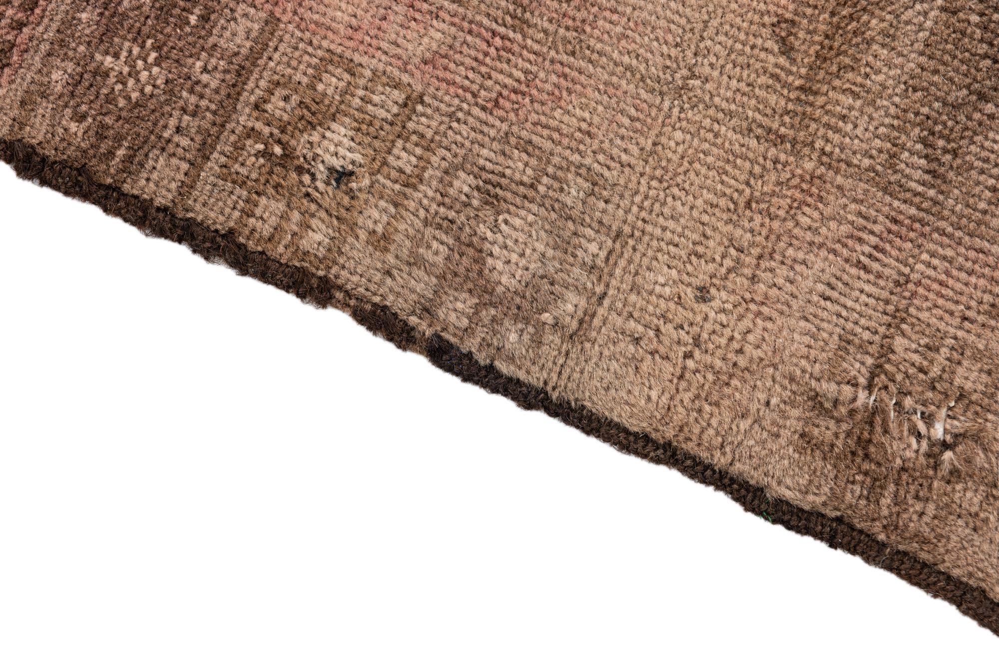 2' 10 x 4' 9 Hand Knotted Ultra Vintage Persian Wool Rug