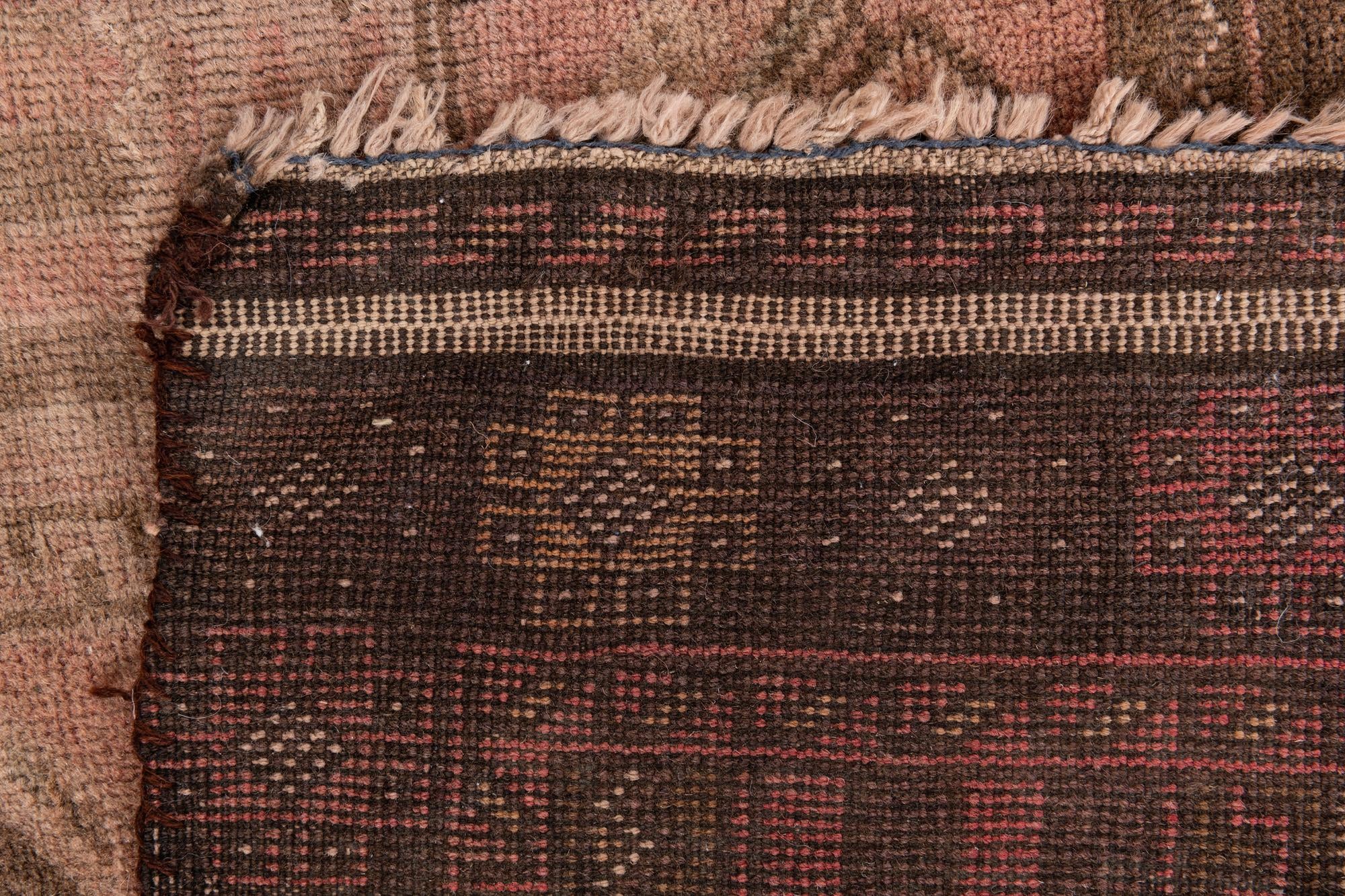 2' 10 x 4' 9 Hand Knotted Ultra Vintage Persian Wool Rug