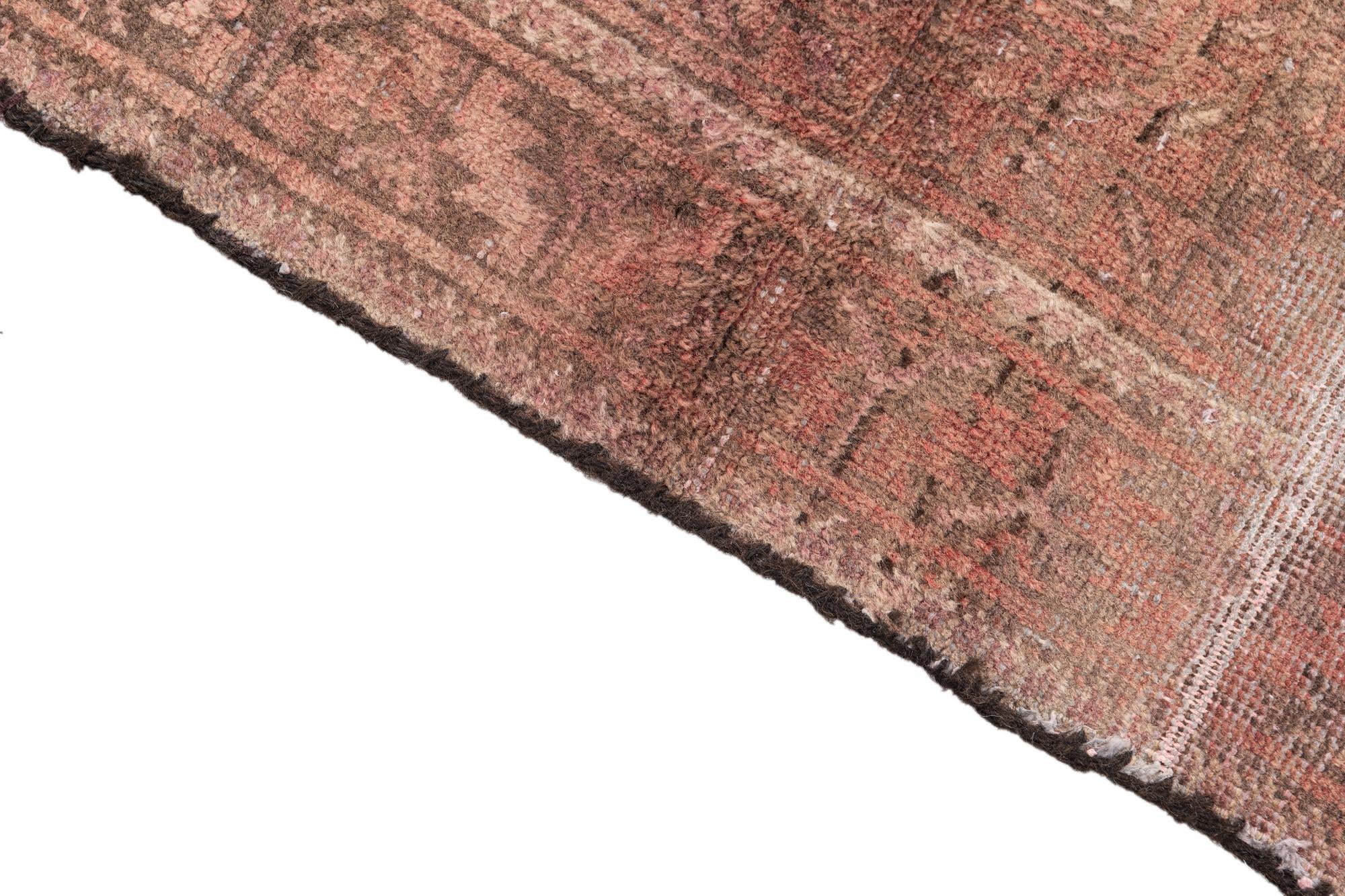 2' 9 x 5' Hand Knotted Ultra Vintage Persian Wool Rug