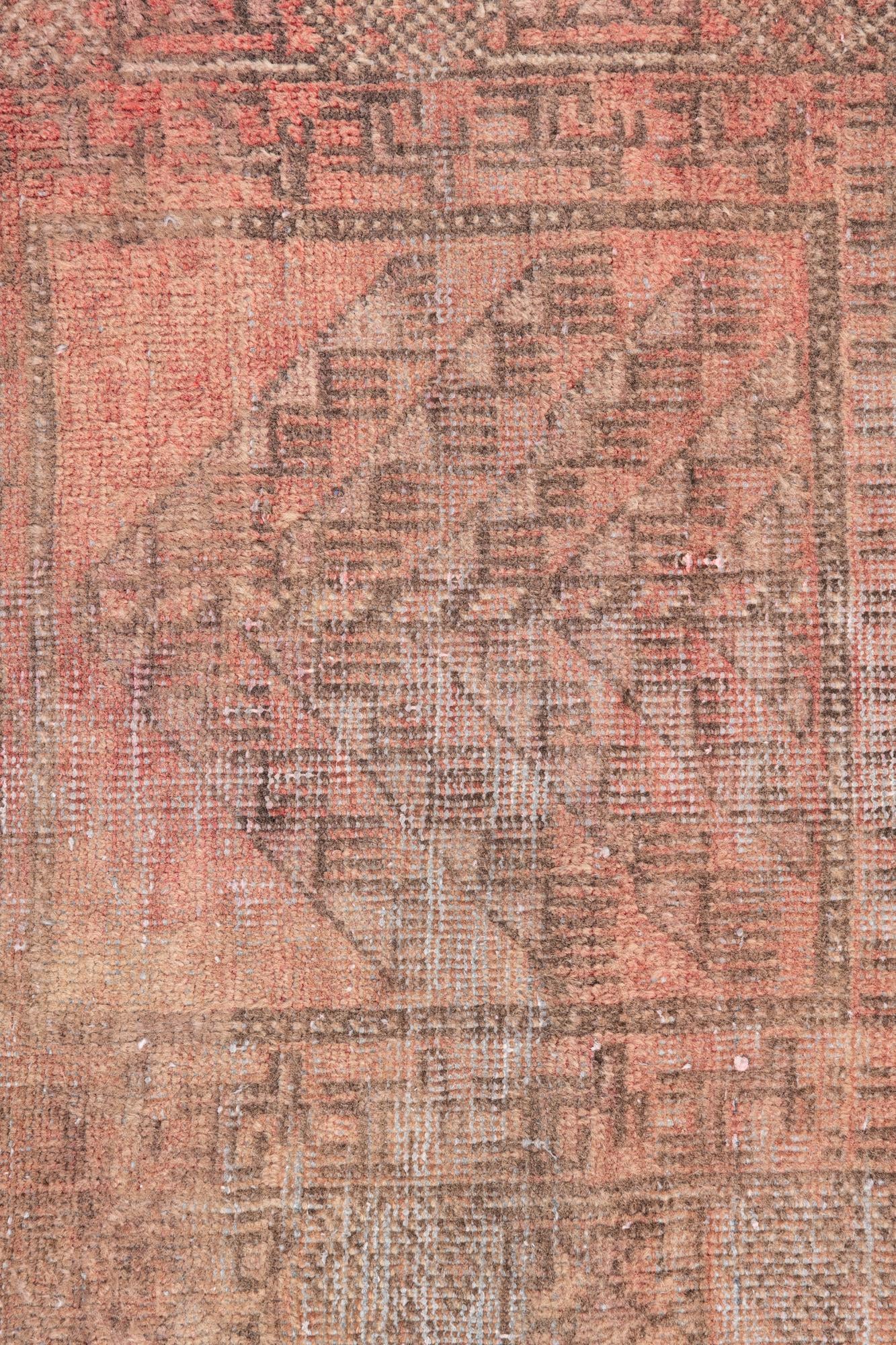2' 9 x 5' Hand Knotted Ultra Vintage Persian Wool Rug