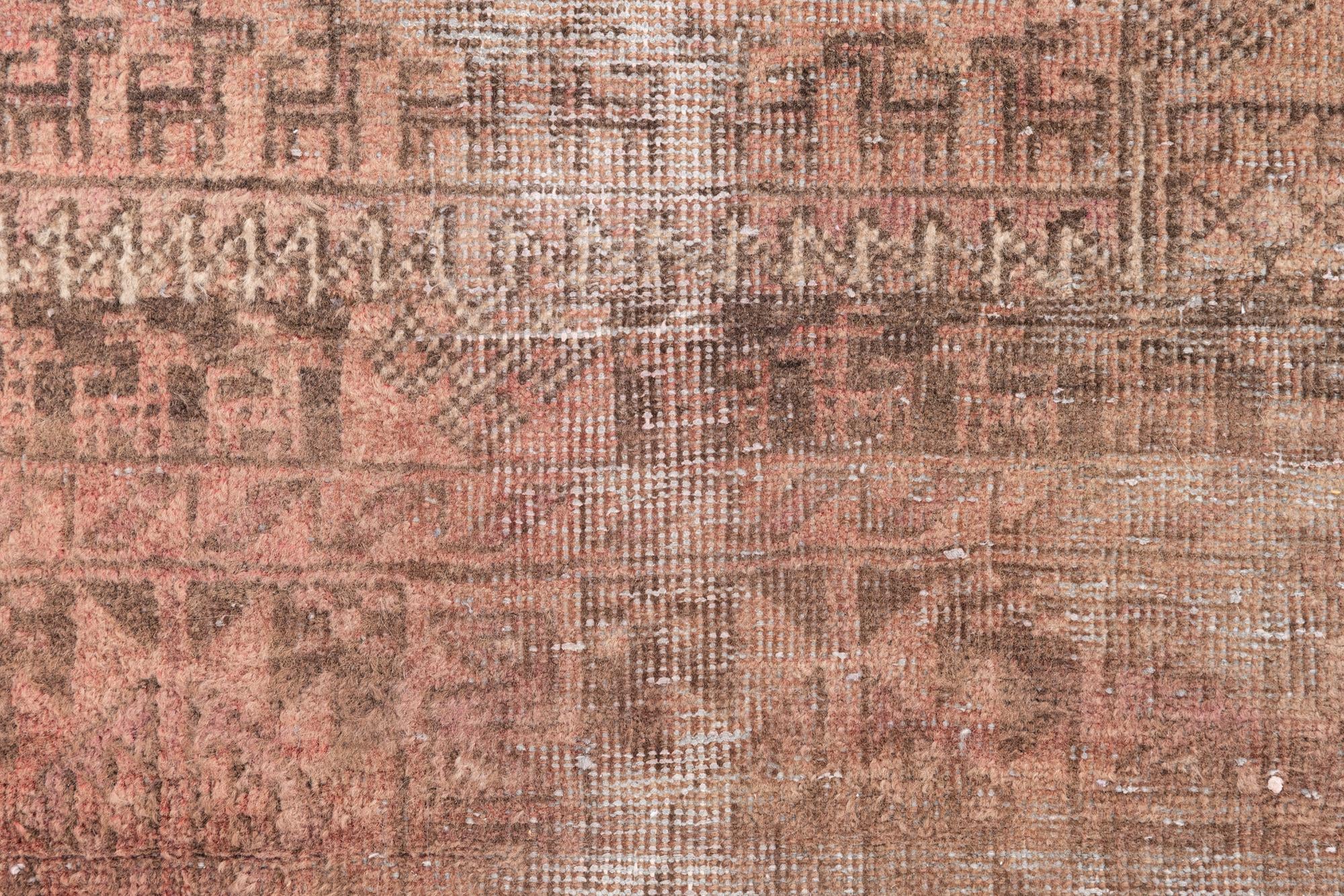 2' 9 x 5' Hand Knotted Ultra Vintage Persian Wool Rug