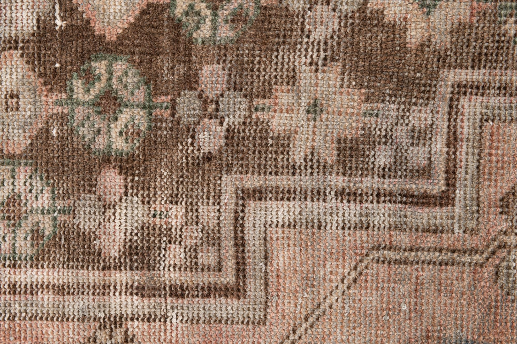 3' 10 x 6' 7 Hand Knotted Ultra Vintage Persian Wool Rug