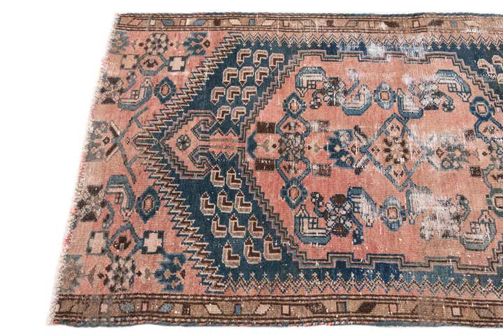 2' 9 x 5' 5 Hand Knotted Ultra Vintage Persian Wool Rug