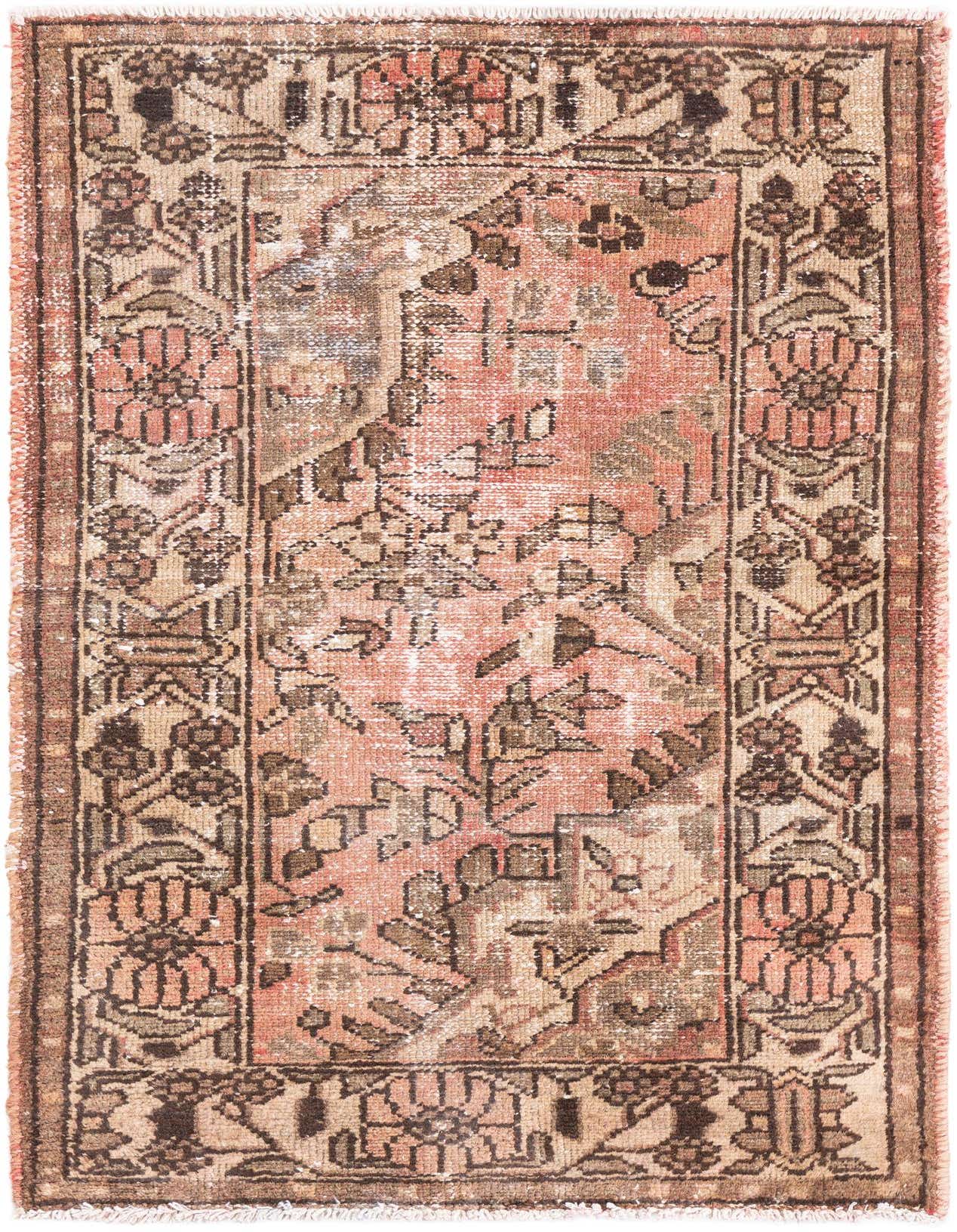 Primary image 2' 5 x 3' 9  Hand Knotted Ultra Vintage Persian Wool Rug