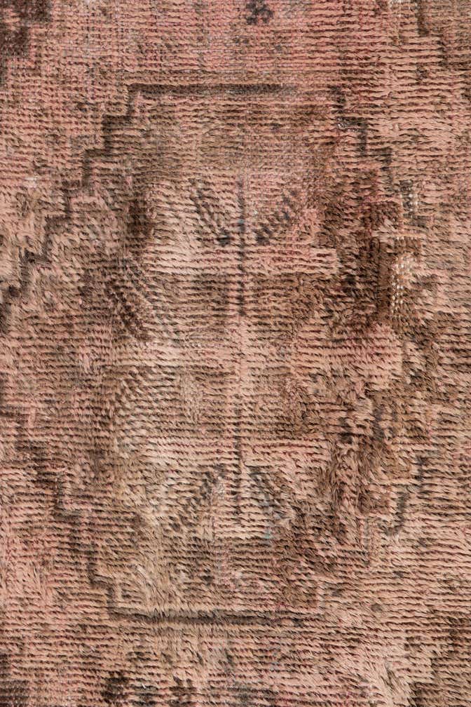 140cm x 195cm Handgeknüpft Ultra Vintage Persisch Wolle Teppich