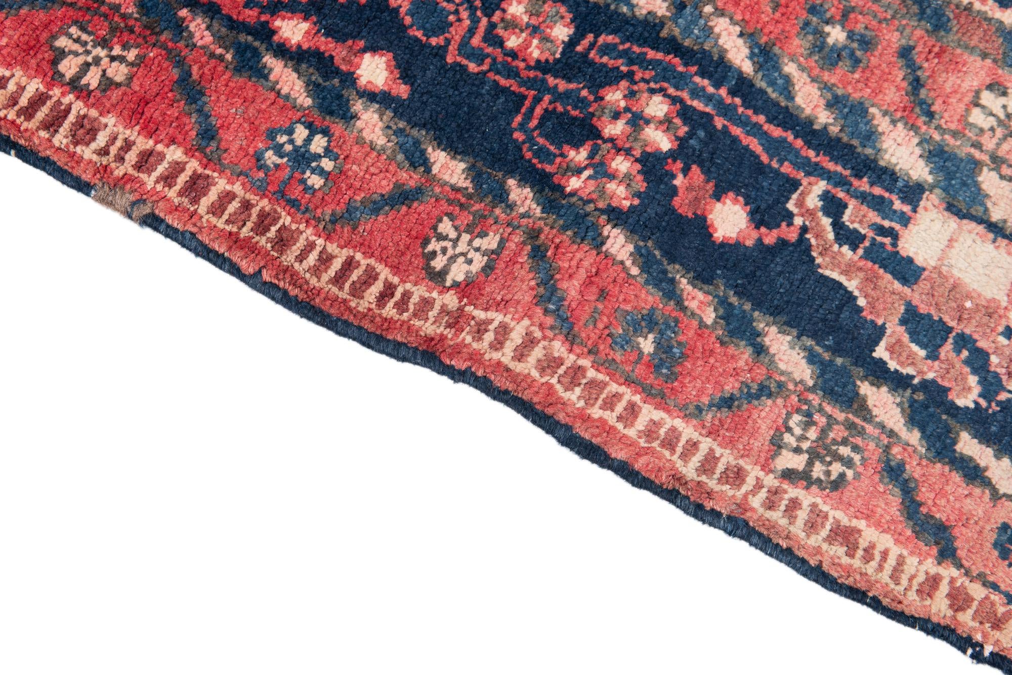 5' 3 x 9' 1 Hand Knotted Ultra Vintage Persian Wool Rug