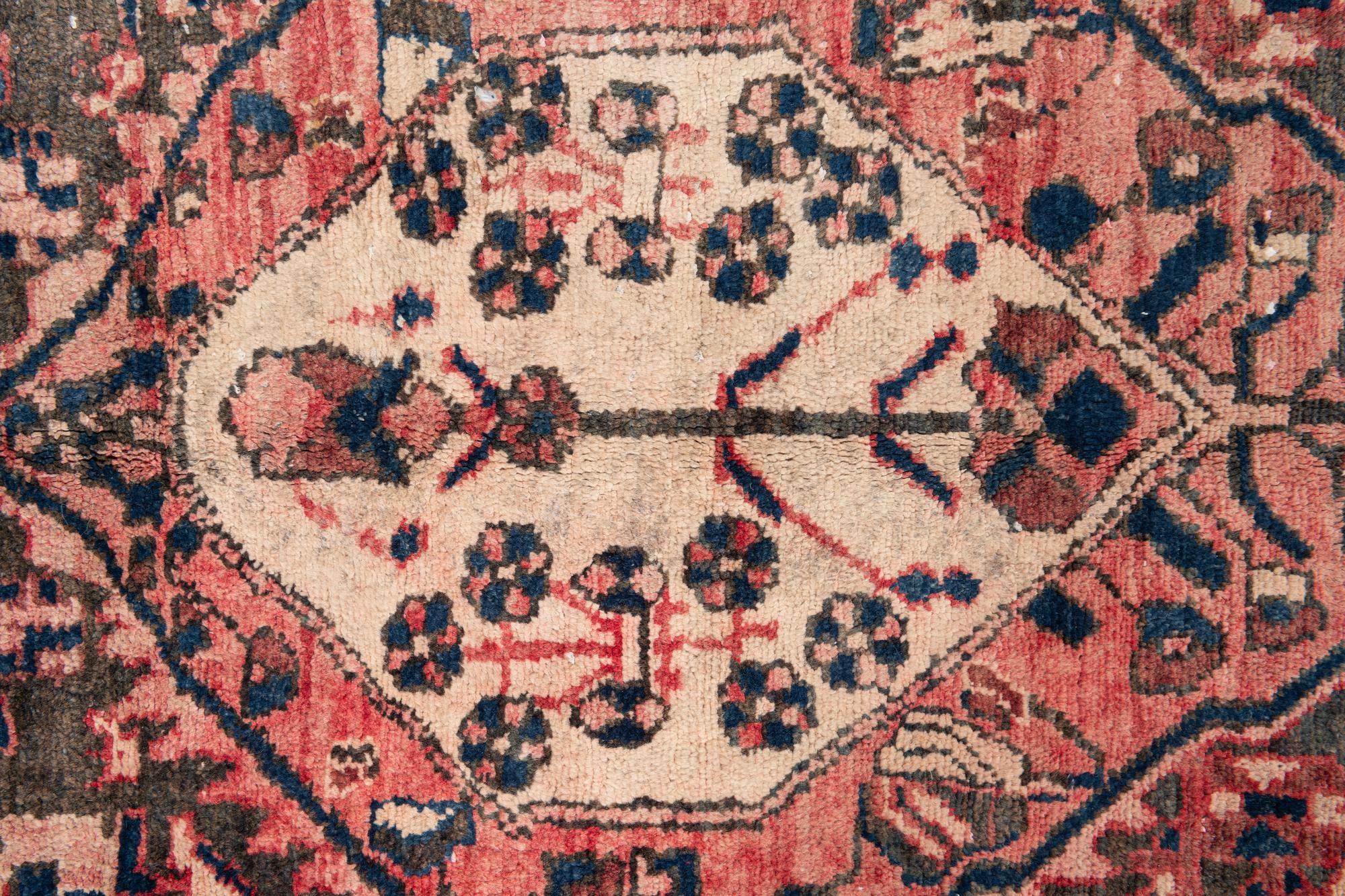 5' 3 x 9' 1 Hand Knotted Ultra Vintage Persian Wool Rug