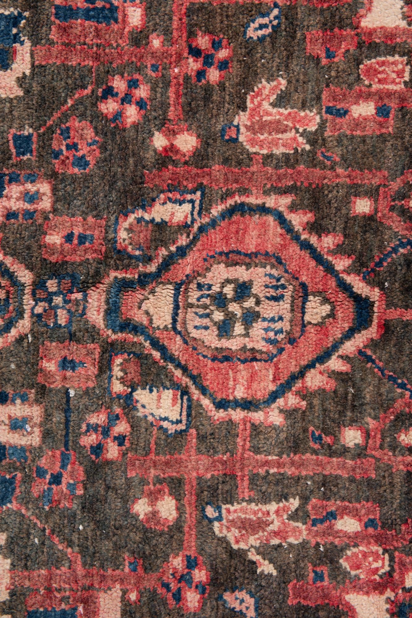 5' 3 x 9' 1 Hand Knotted Ultra Vintage Persian Wool Rug