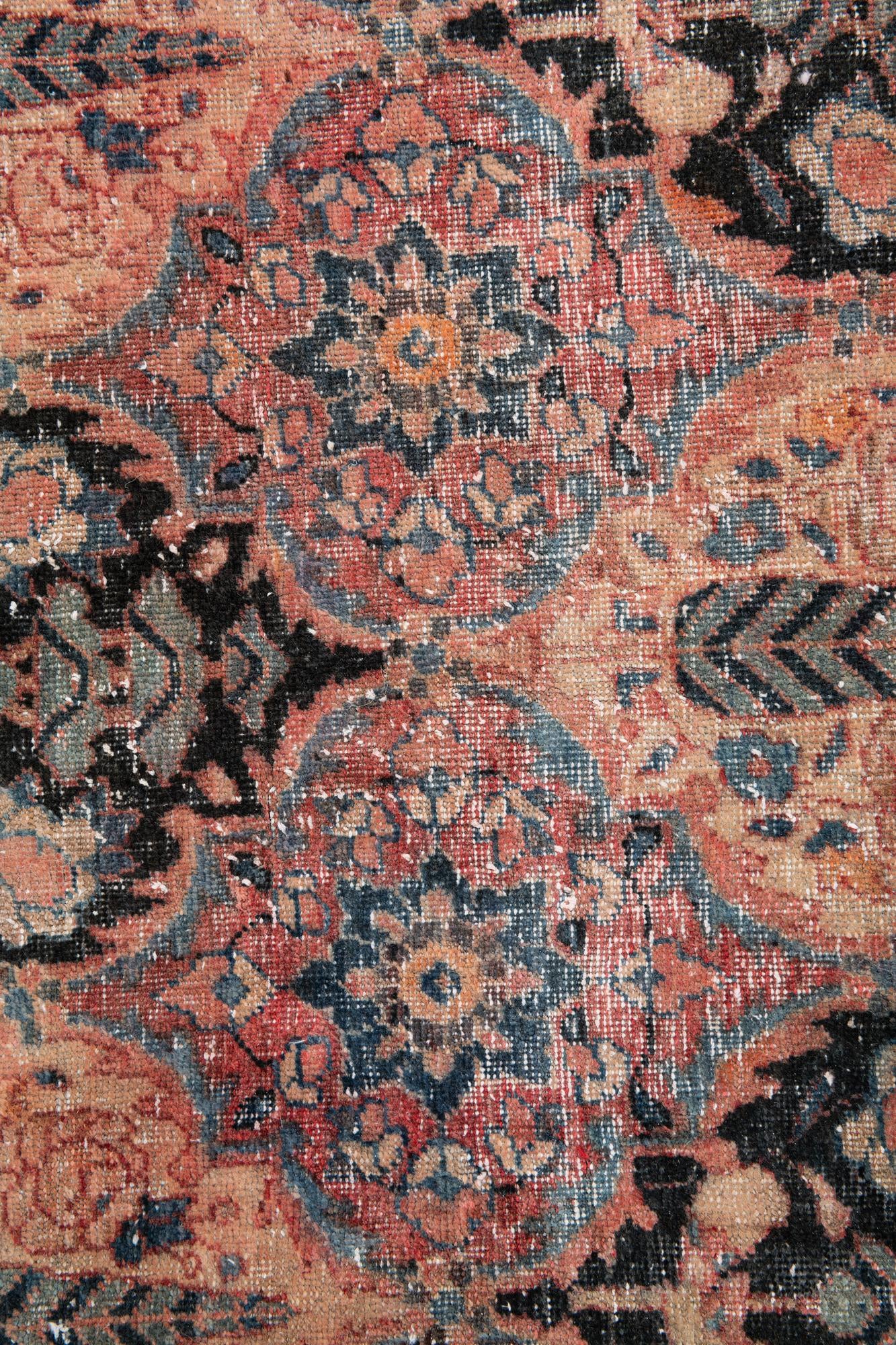5' 4 x 8' 6 Hand Knotted Ultra Vintage Persian Wool Rug