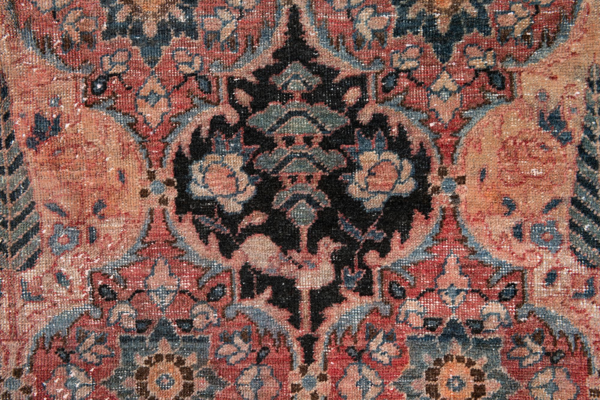 5' 4 x 8' 6 Hand Knotted Ultra Vintage Persian Wool Rug