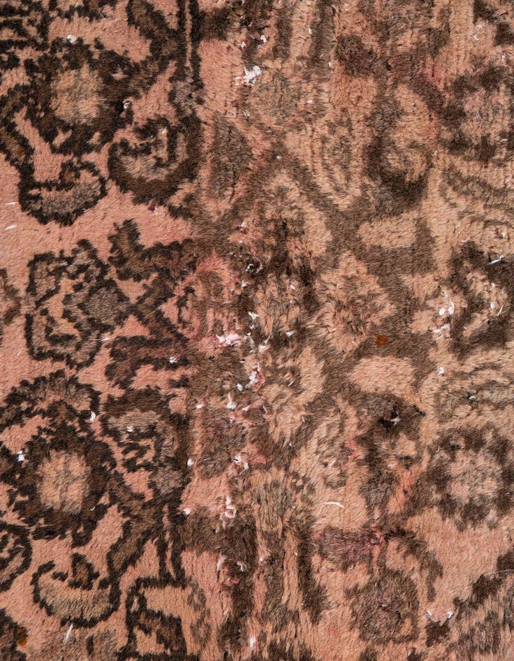 Detail image of 3' x 4' 10  Hand Knotted Ultra Vintage Persian Wool Rug