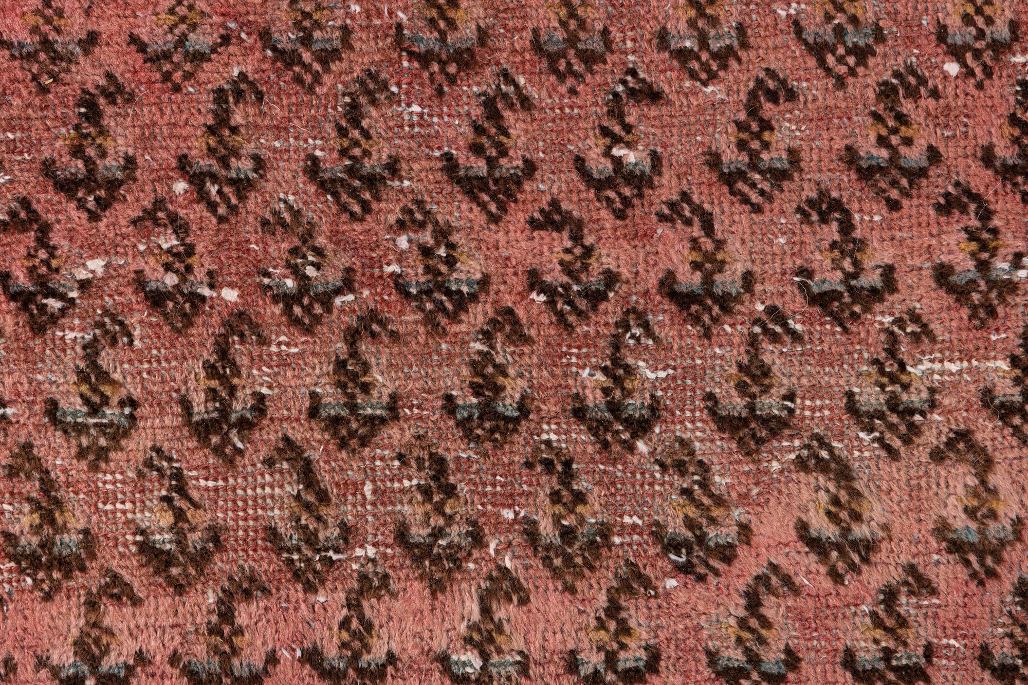4' 3 x 6' 6 Hand Knotted Ultra Vintage Persian Wool Rug