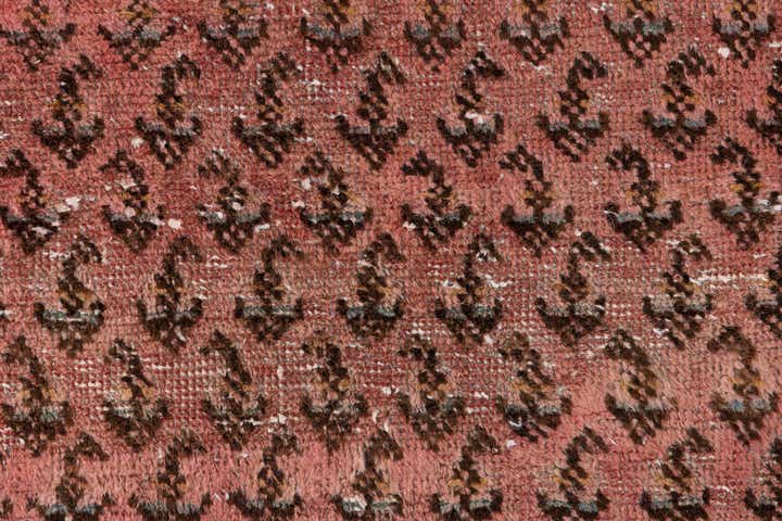 4' 3 x 6' 6 Hand Knotted Ultra Vintage Persian Wool Rug