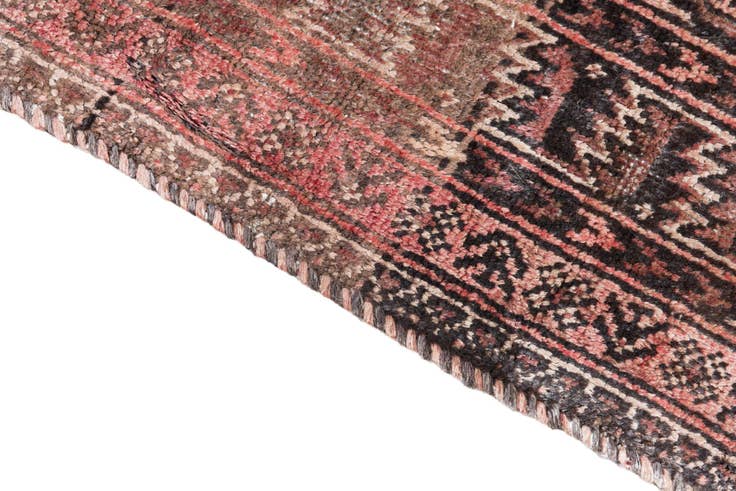 Detail image of 6' x 8' 7 Hand Knotted Ultra Vintage Persian Wool Rug