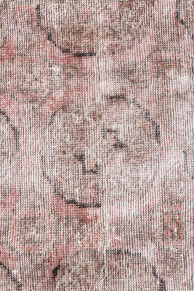 6' x 8' 7 Hand Knotted Ultra Vintage Persian Wool Rug