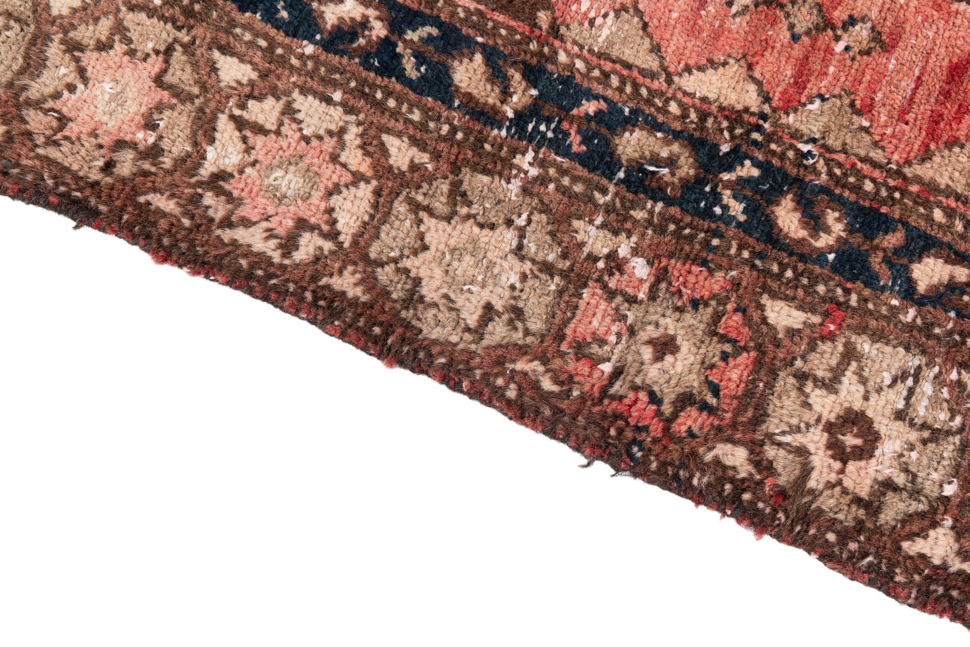 4' x 5' 9 Hand Knotted Ultra Vintage Persian Wool Rug
