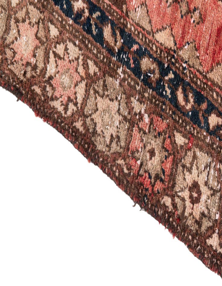 Detail image of 4' x 5' 9  Hand Knotted Ultra Vintage Persian Wool Rug