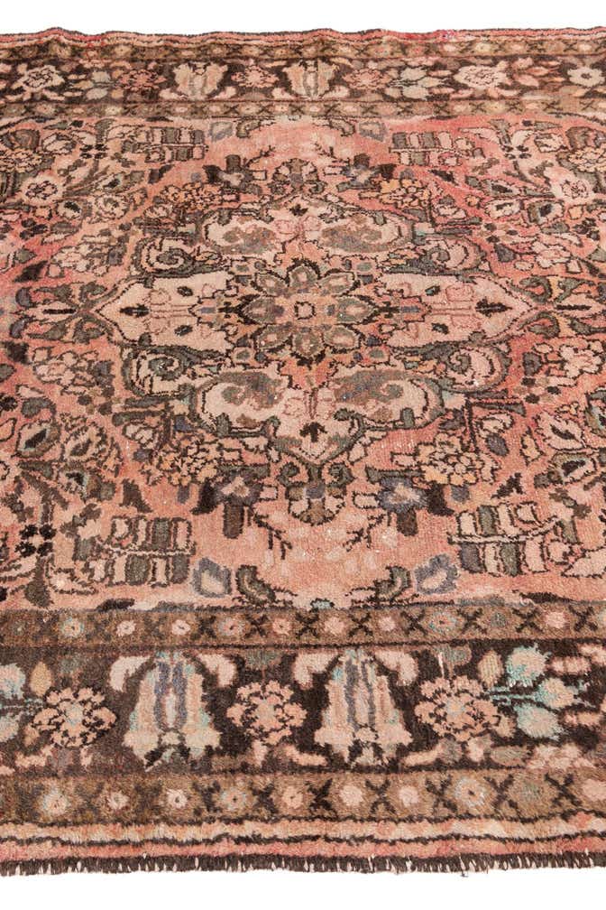 5' 5 x 9' 2 Hand Knotted Ultra Vintage Persian Wool Rug