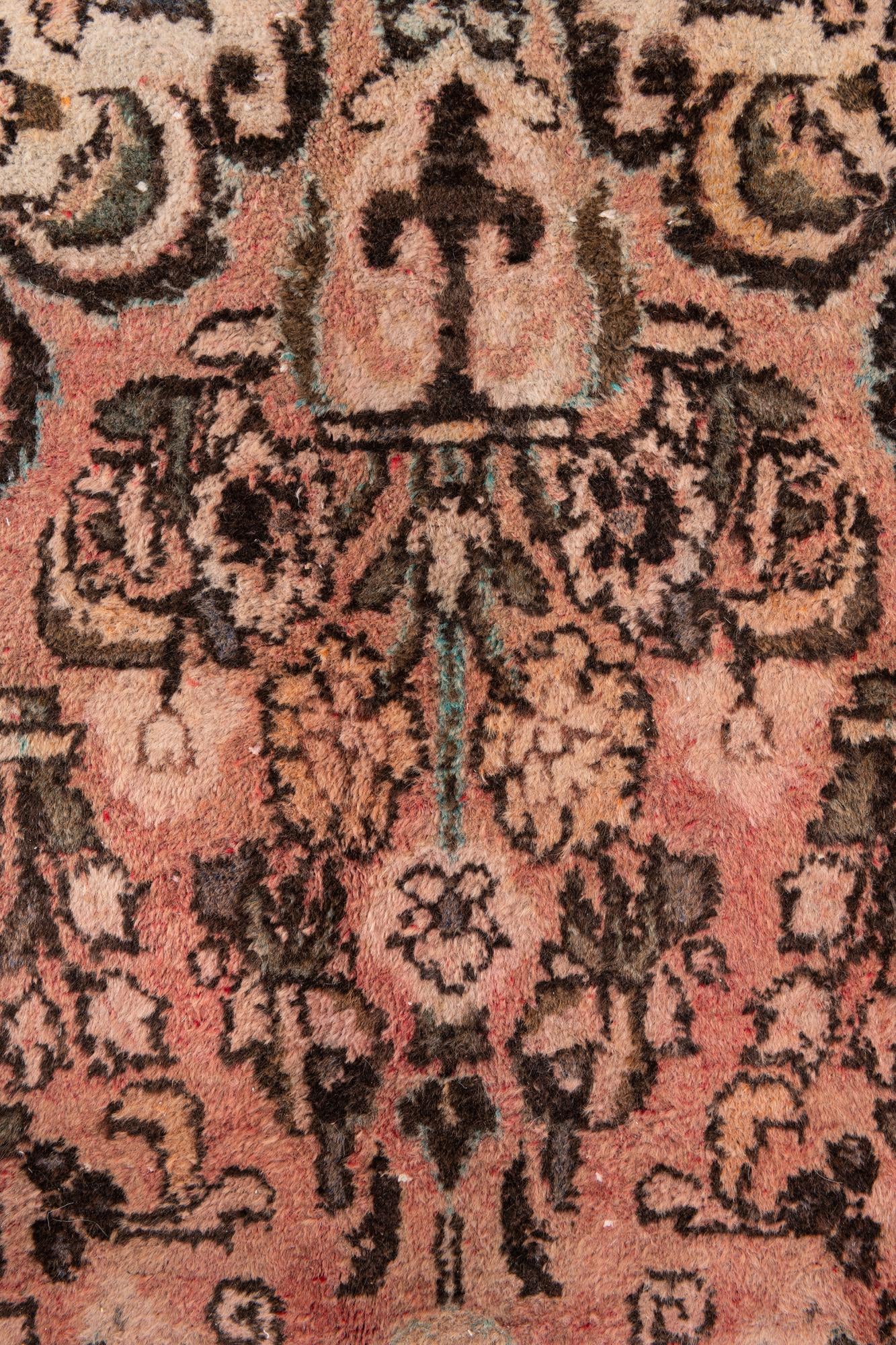 5' 5 x 9' 2 Hand Knotted Ultra Vintage Persian Wool Rug