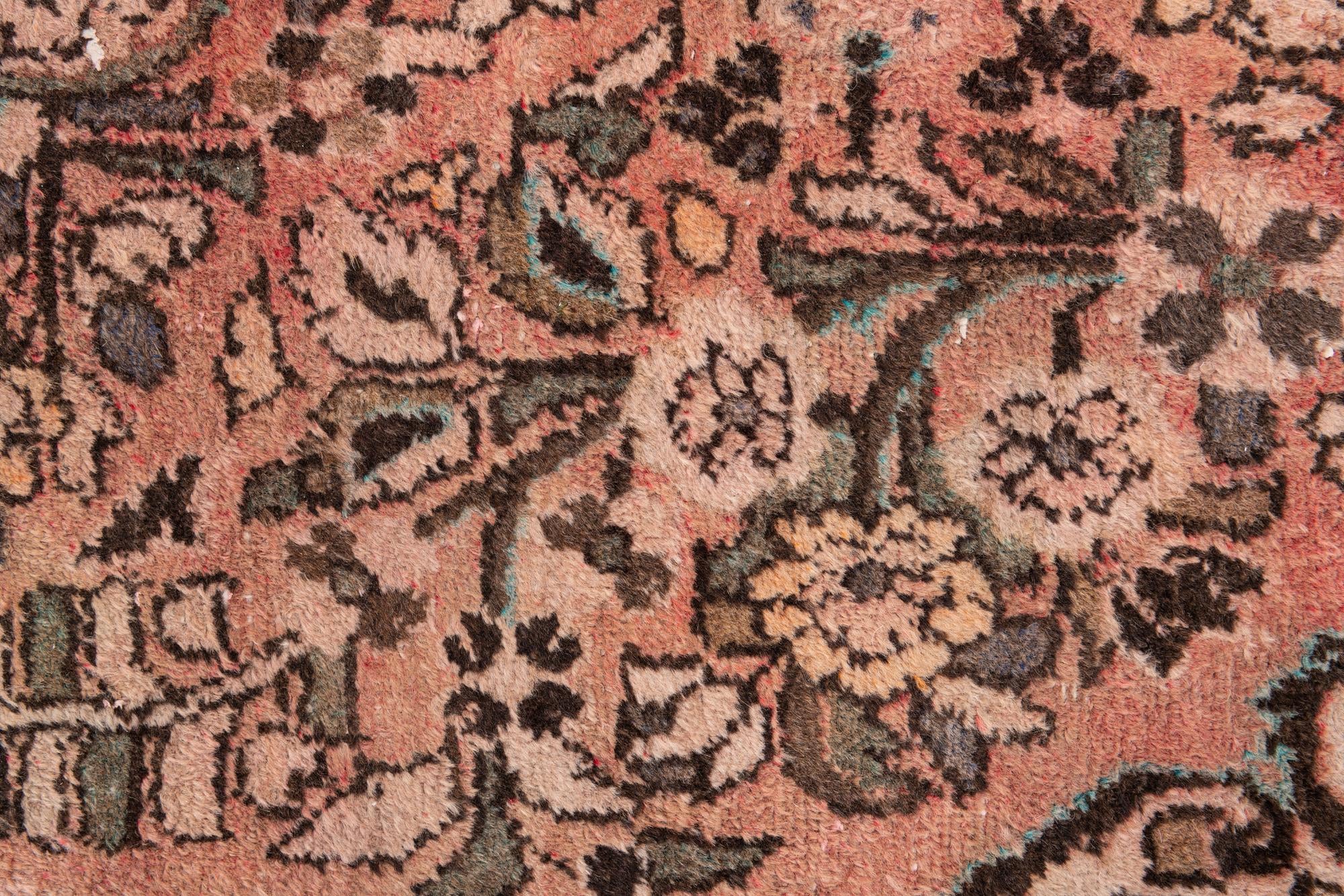 5' 5 x 9' 2 Hand Knotted Ultra Vintage Persian Wool Rug