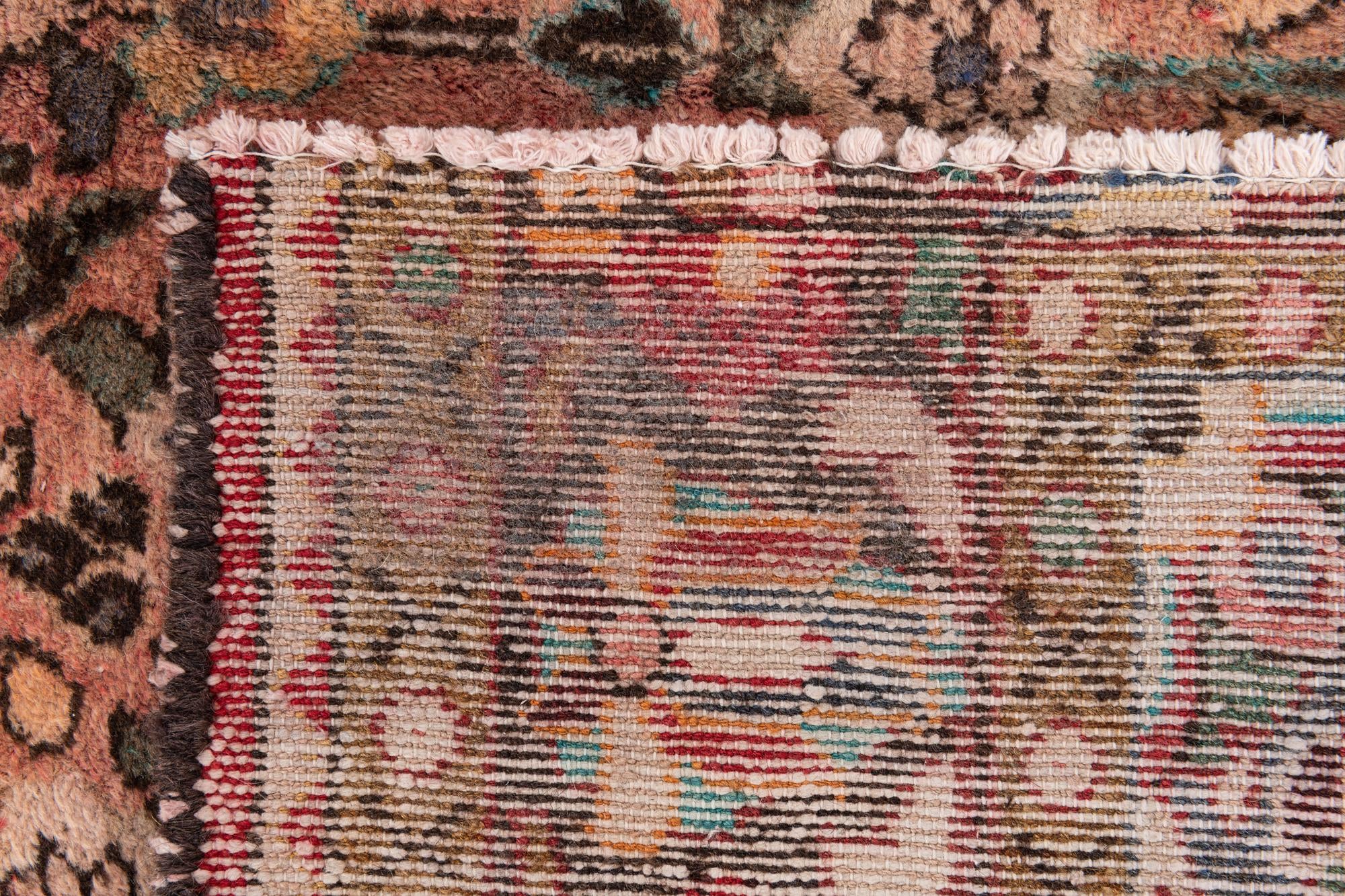 5' 5 x 9' 2 Hand Knotted Ultra Vintage Persian Wool Rug