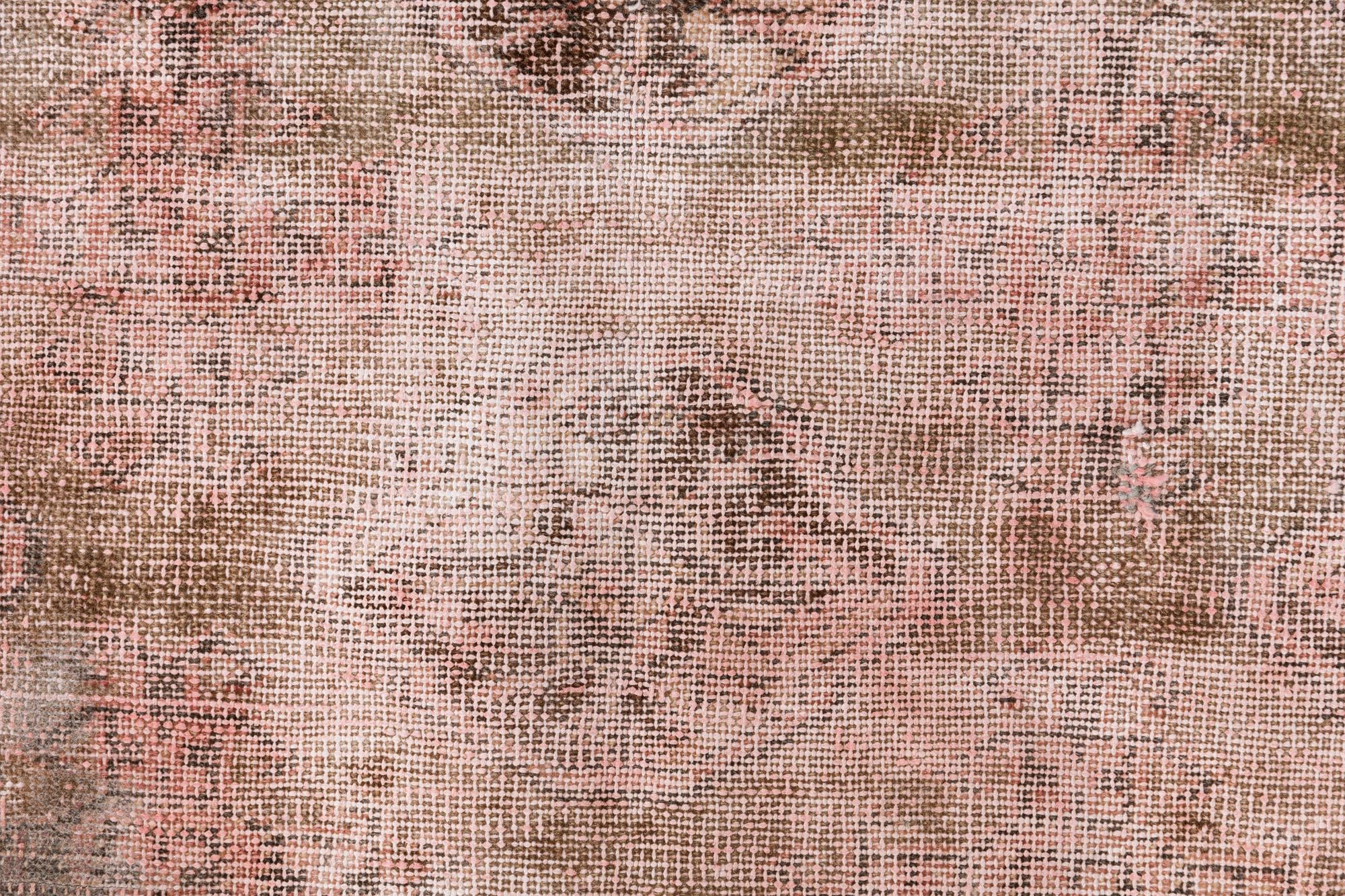 4' 2 x 6' 2 Hand Knotted Ultra Vintage Persian Wool Rug