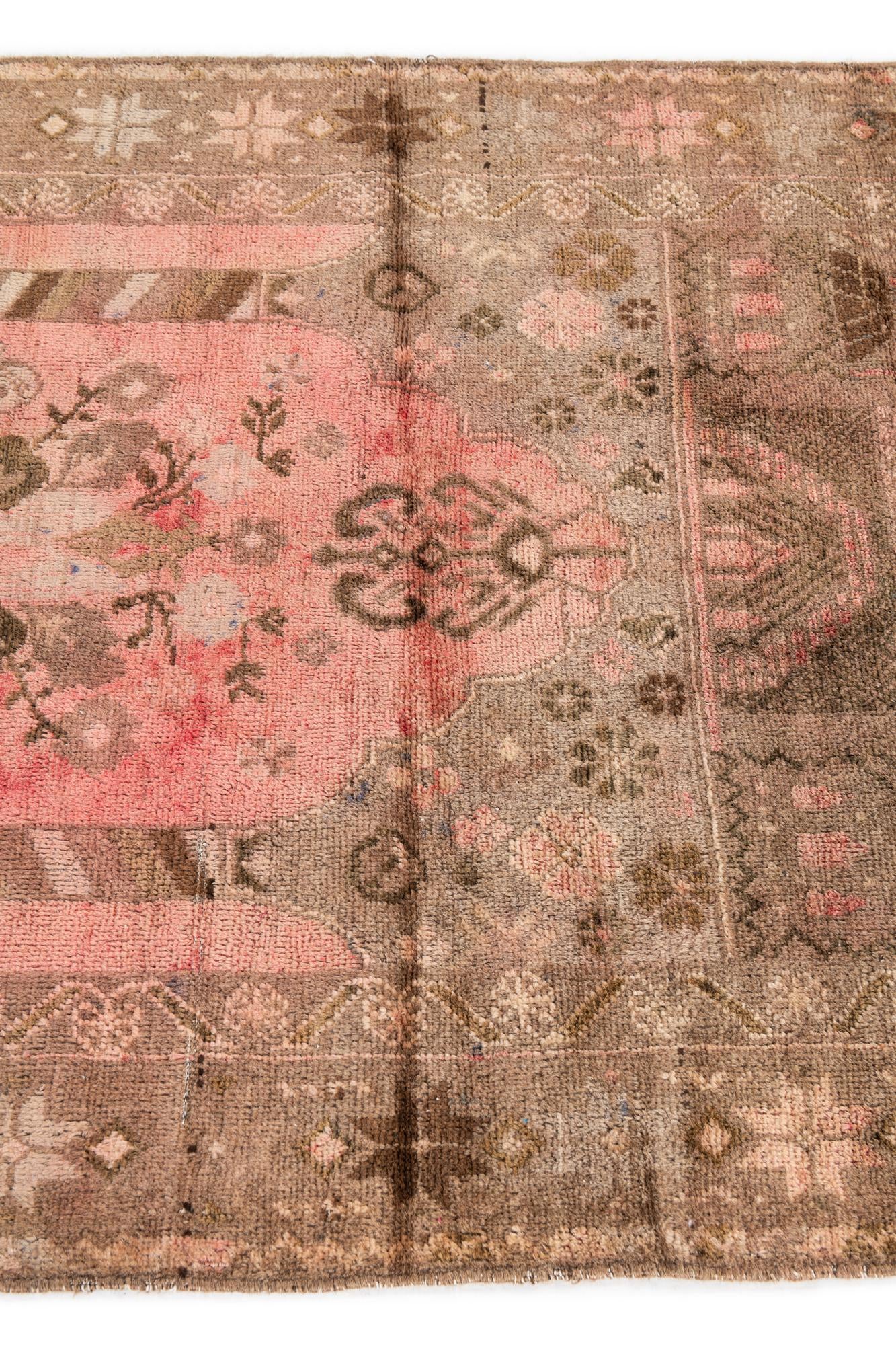 3' x 4' 7 Hand Knotted Ultra Vintage Persian Wool Rug