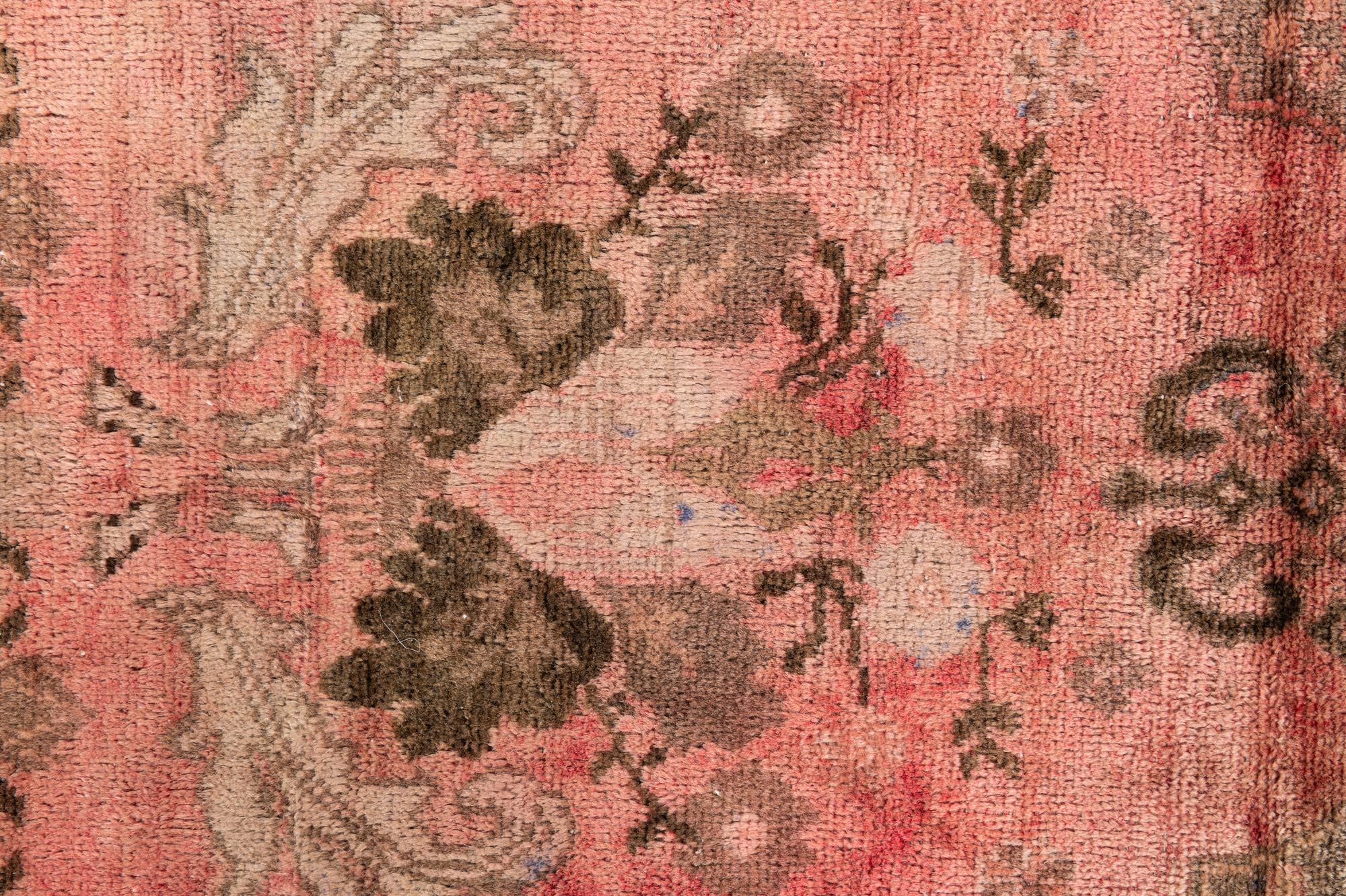 3' x 4' 7 Hand Knotted Ultra Vintage Persian Wool Rug