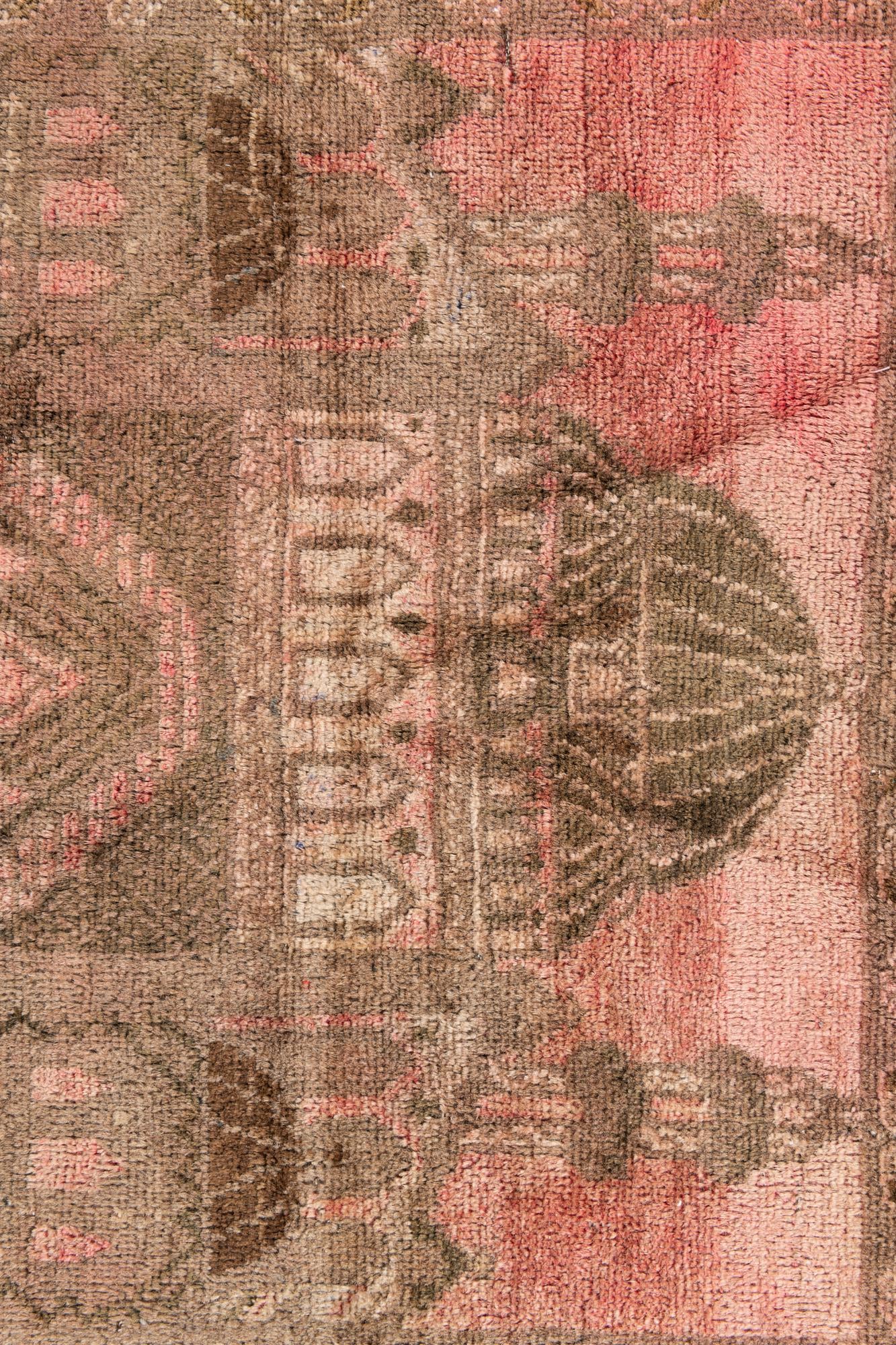 3' x 4' 7 Hand Knotted Ultra Vintage Persian Wool Rug