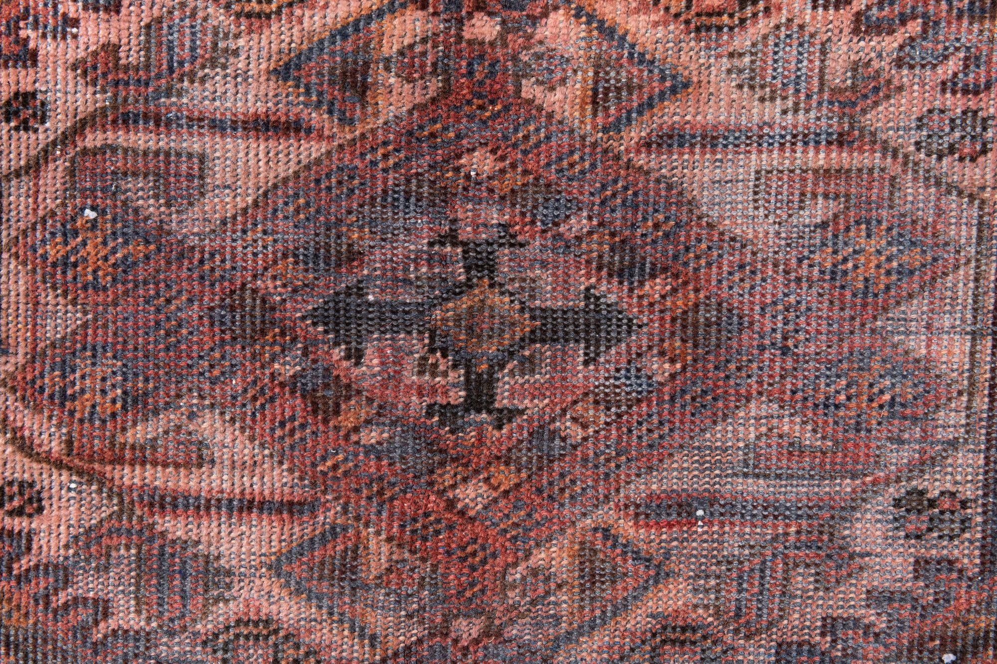4' 4 x 6' 5 Hand Knotted Ultra Vintage Persian Wool Rug
