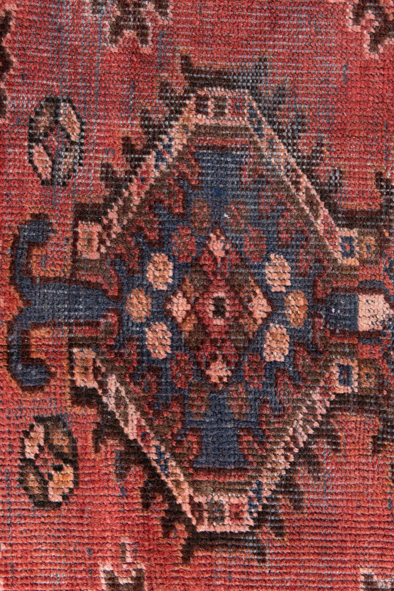 4' 4 x 6' 5 Hand Knotted Ultra Vintage Persian Wool Rug