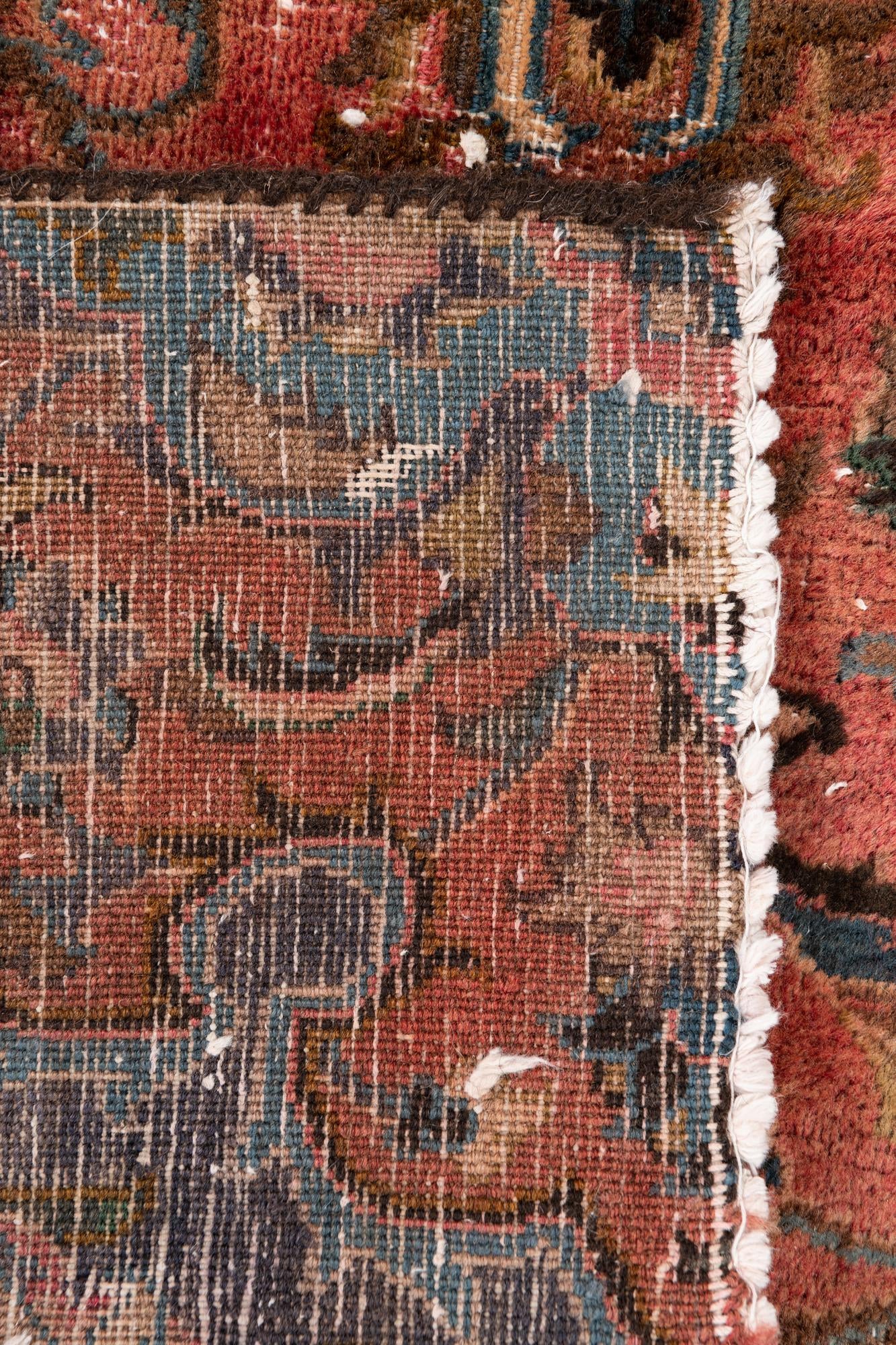3' 8 x 4' 8 Hand Knotted Ultra Vintage Persian Wool Rug