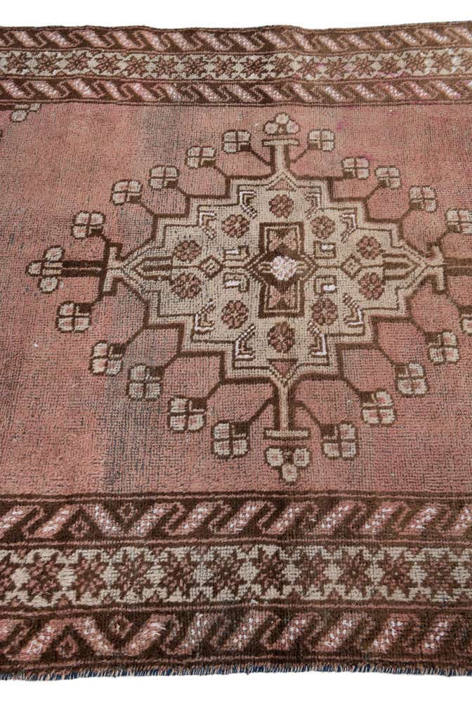 5' 2 x 7' 2 Hand Knotted Ultra Vintage Persian Wool Rug