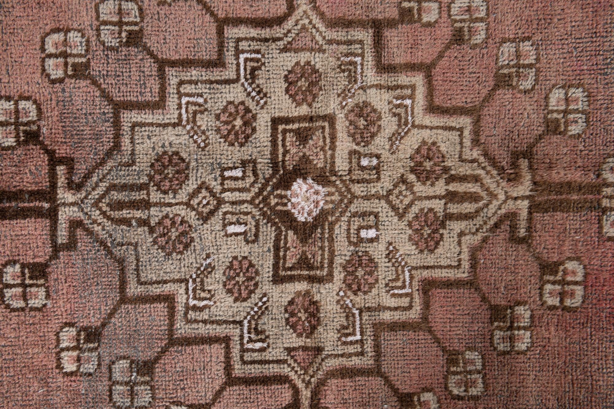 5' 2 x 7' 2 Hand Knotted Ultra Vintage Persian Wool Rug