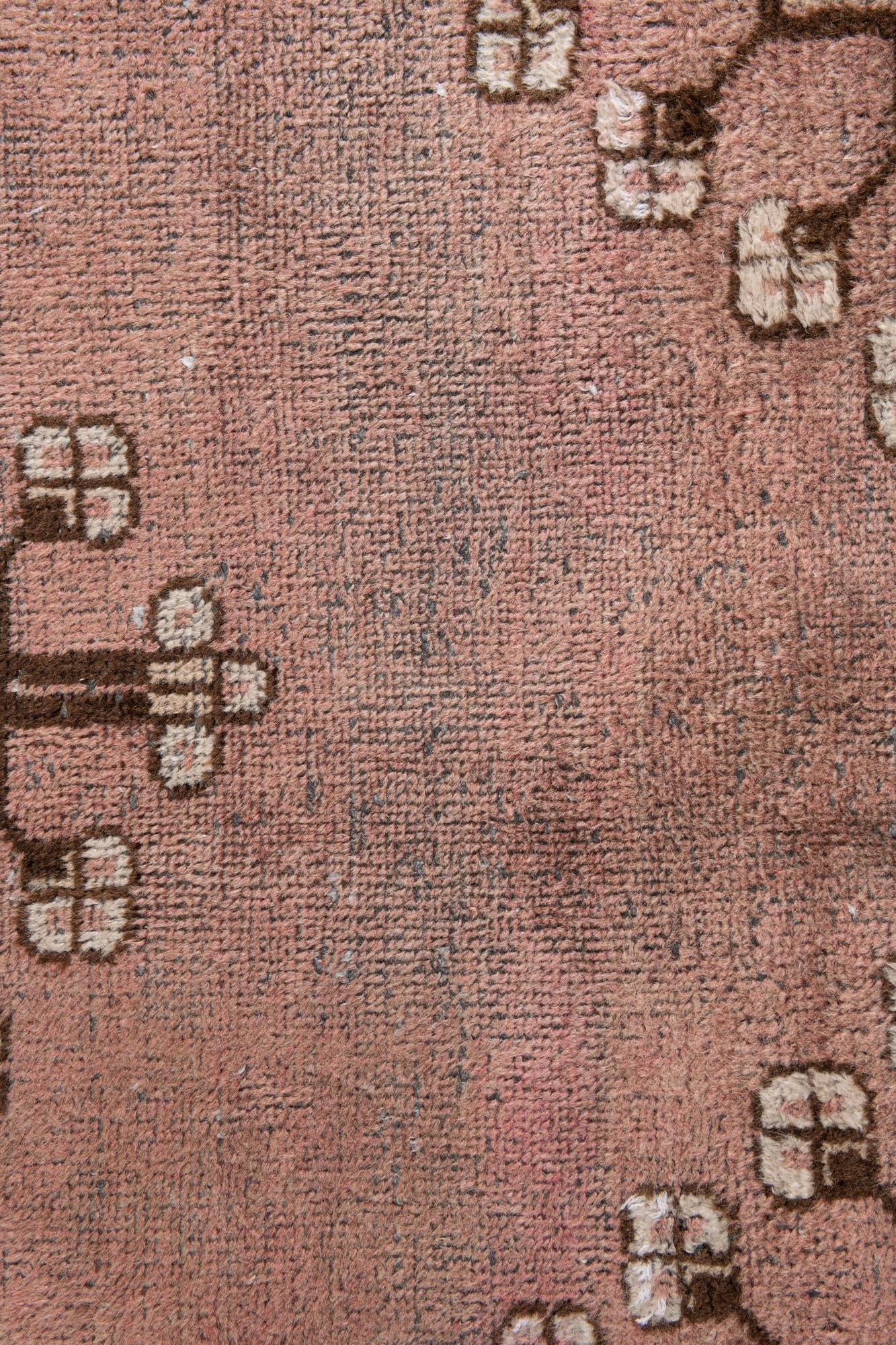 5' 2 x 7' 2 Hand Knotted Ultra Vintage Persian Wool Rug
