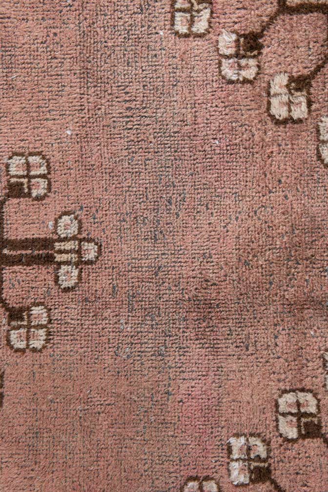 5' 2 x 7' 2 Hand Knotted Ultra Vintage Persian Wool Rug