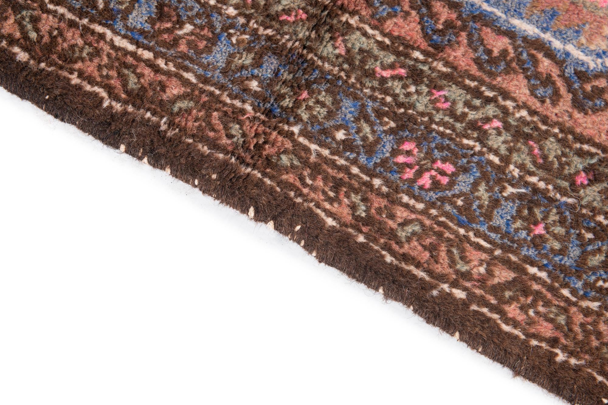 3' x 4' 7 Hand Knotted Ultra Vintage Persian Wool Rug